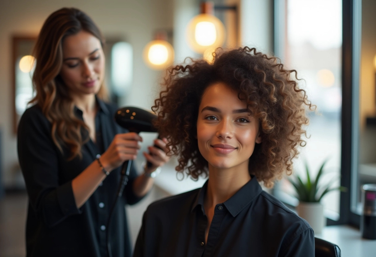 cheveux volumineux