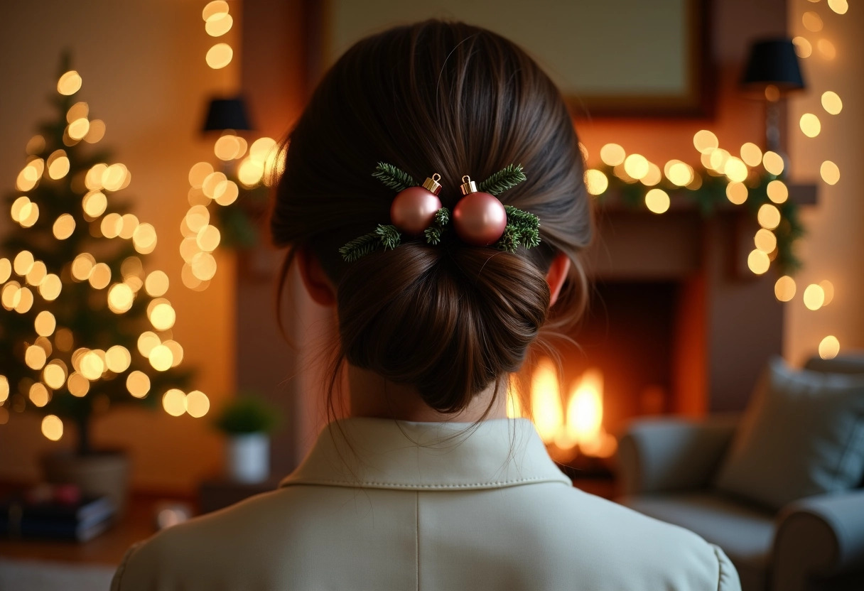 coiffure noël